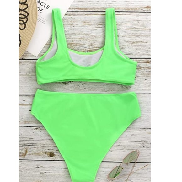 Cute Crop Top Athletic Two Piece - Picture 3 of 7